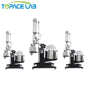 Topacelab Easy Operation Auto Lift Rotary Evaporator 20L & 50L Vacuum Ethanol Evaporation Equipment for Distillation Industries