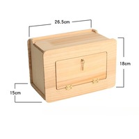 Maison pour animaux de compagnie en bois naturel à 2 niveaux, imperméable, multifonctionnelle, hamac, design ventilé creux, coussin doux amovible, meubles pour chiens