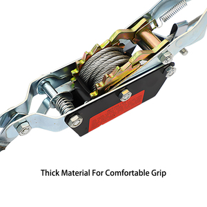 2 tấn Hướng dẫn sử dụng Ratchet tời xe gian lận điện <span class=keywords><strong>puller</strong></span> với móc đôi dây thép Dây cáp bánh răng tời <span class=keywords><strong>Mini</strong></span> rigging tightener - Product Image 5