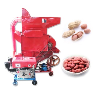 Diesel Engine Peanut Shelling Machine Groundnut Thresher <b>Sheller</b> Machinery 400kg 800kg Per Hour - Product Image 1