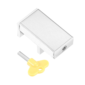 창 마개 창 도난 방지 잠금 슬라이딩 도어 및 창 잠금 장치 - Product Image 1