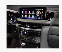 Autoradio 12,3 pouces 4G+64G avec navigation, écran Android pour Lexus LX570 2008-2015, mise à niveau vers la version 2022