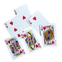 Cartes à jouer personnalisées, carte de poker de haute qualité avec logo