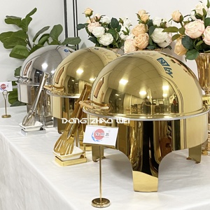 Ristorante nuovo Design scaldavivande scaldavivande Set scaldavivande in acciaio inossidabile per Catering scaldavivande di lusso per buffet - Product Image 2