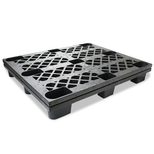 Paleta de Plástico de Una Sola Cara, Nueve Patas, Entrada de 4 Vías, Carga Estática de 800 kg, Carga Dinámica de 2T, Rejilla de Almacenamiento para Contenedor de Carga Marítima - Product Image 1