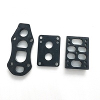 Patins de planche à roulettes en matériel PU, épaisseur de planche de Surf 6 10 12 MM pour l'élévation de camion, 4 pièces