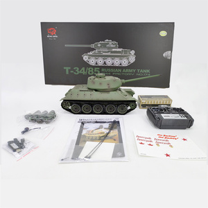 Henglong 3909-1 russe <span class=keywords><strong>T34</strong></span>/85 télécommande modèle de réservoir à grande échelle multifonction combat modèle de réservoir de Simulation compétitif - Product Image 6
