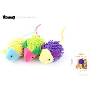 Yommy <b>Cat</b> <b>Toy</b> Mouse 6cm Plush <b>Interactive</b> Pet <b>Toy</b> - Product Image 1