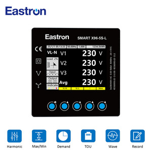 Eastron Smart X96-5S-L Leckstrommessung Dreiphasiger RS485 Ethernet Energieanalysator Bidirektionaler Energiezähler - Product Image 4