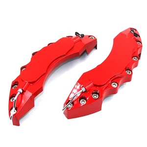 JDMotorsport88-cubiertas de pinza de freno grande, diseño de 9 pernos, ABS, rendimiento de coche, Color Rojo - Product Image 3