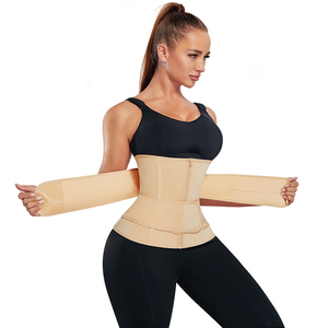 Gaines amincissantes <span class=keywords><strong>pris</strong></span> En Gros แบบมีซิปขึ้นที่รัดเอวเหล็กเข็มขัดคู่สำหรับผู้หญิง - Product Image 2