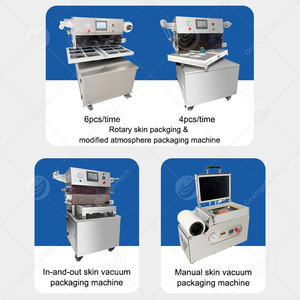 <span class=keywords><strong>Machine</strong></span> d'emballage <span class=keywords><strong>sous</strong></span> <span class=keywords><strong>vide</strong></span> automatique ORME pour barquettes de charcuterie, peaux de riz cuites, et emballages MAP pour pain - Product Image 5