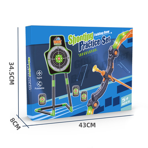 Jeu de tir à l'<span class=keywords><strong>arc</strong></span> lumineux pour enfants, jouets de sport d'intérieur et d'extérieur pour enfants, <span class=keywords><strong>arc</strong></span> et flèches en plastique - Product Image 4