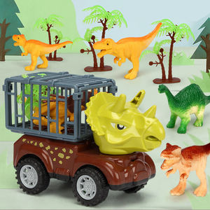 Offre Spéciale <span class=keywords><strong>dinosaure</strong></span> rc camions de transport portable transporteur voiture jouets dinosaures <span class=keywords><strong>cage</strong></span> accessoires jouer ensemble véhicule jouet - Product Image 4