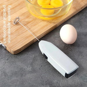 Mini fouet mousseur sans fil, mélangeur à café, batteur portatif, mousseur à cappuccino, outils de cuisine - Product Image 1