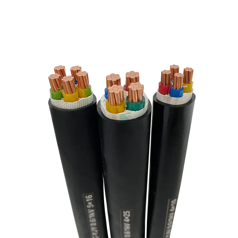 manufacturers 0.6/1kv electric cable wire 4core 5core 16mm 50 mm copper cable