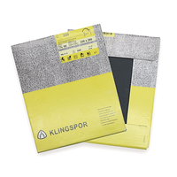 Klingspor 9 "* 11" PS11 feuille de papier de verre en carbure de silicium papier de sable imperméable papier abrasif abrasif