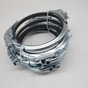 Nhanh Chóng Phù Hợp Nhanh Chóng Phát Hành Heavy Duty OEM ODM Mặt Bích Kết Nối Ống Kẹp Với Vòng Cao Su - Product Image 1