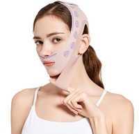 Ceinture de levage du visage Bandage Anti-rides Face Band V Line Lifting Mentonnière Chin Up Patch Double Menton Réducteur