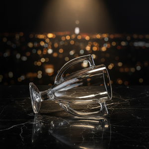 Vaso de <span class=keywords><strong>Cerveza</strong></span> Transparente Reutilizable de Estilo Americano, Nuevo Diseño, Venta al por Mayor, Sin Plomo, con Asa - Product Image 4