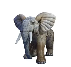 Inflatable Giant Clay Color Sculpture Elephant Inflatable Giant Cartoon Elephant And Inflatable Animals Elephant In Advertising