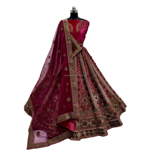 Colecciones de Terciopelo para Novias Indias, Modelo FZBELLA de Fabzone, Trabajo de Zarkhan - Product Image 1