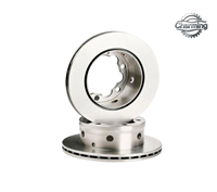 Disque de frein pour semi-remorque MERCEDES-BENZ 9044230212 9044230312 2D0615601D 2D0615601B Ventilé Intérieurement