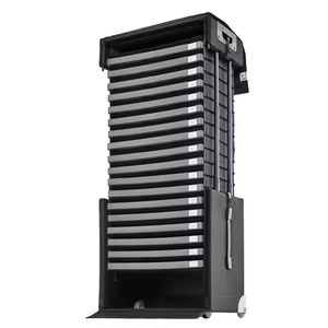 Offre Spéciale 300 fentes Monturas Opticas affichage SampleCase grande capacité Portable Nylon Style Simple breveté tirer technologie étui - Product Image 3