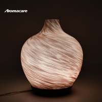 Aromacare 100Ml Vente en gros Diffuseur d'huiles essentielles d'arôme en verre 3D d'aromathérapie à ultrasons