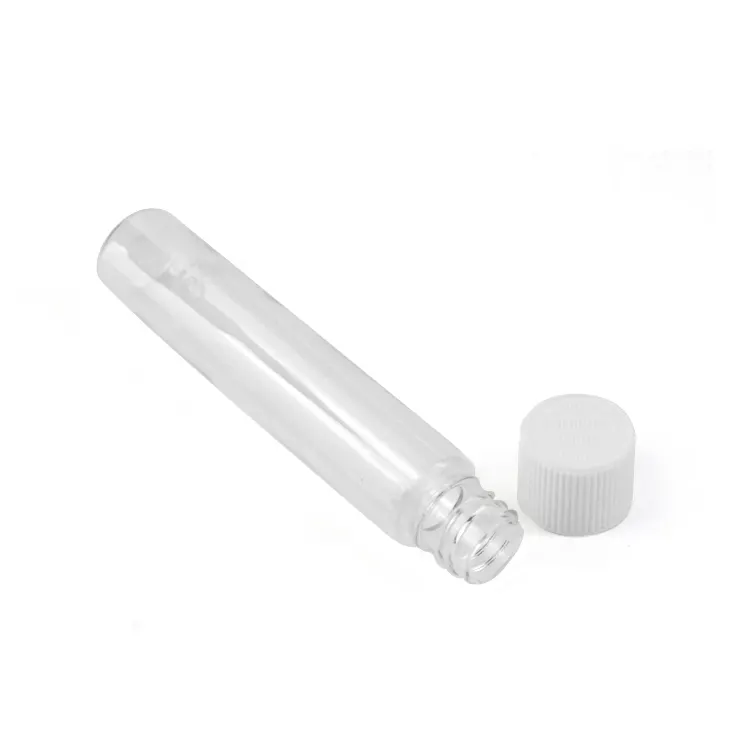OEM 120mm 125mm Airtight Child Resistant Lid Colored Glass Tube Custom Size Style Child Safe Tube Packaging Glass Vials Logo