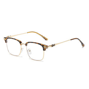 <span class=keywords><strong>Lunettes</strong></span> de Vue Unisexe <span class=keywords><strong>Tendance</strong></span> <span class=keywords><strong>2022</strong></span>, Monture Métallique Anti-Lumière Bleue, Style Personnalisé - Product Image 2