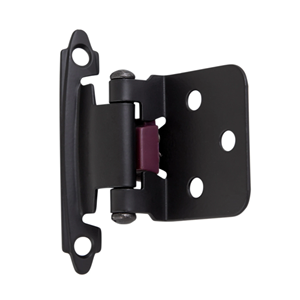 Cerniera per Mobili da Camera da Letto in Lamiera d'Acciaio da 1,5 mm, Cerniera per Armadietto con Sovrapposizione da 1/2 Pollice, Chiusura Silenziosa per Mobili da Cucina - Product Image 2
