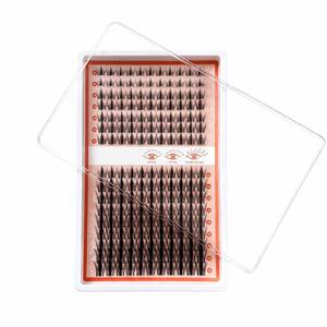 Pestañas en Racimo DIY de Longitudes Mixtas de 8 a 18 mm, Pestañas Suaves y Ligeras, Efecto Ojo de Gato Natural, para Extensiones de Pestañas en Casa - Product Image 2