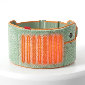 Almohadillas Calefactoras Eléctricas Ajustables Personalizadas para la Cintura, Soporte Cómodo para Aliviar el Dolor de Espalda con Soporte <span class=keywords><strong>Lumbar</strong></span> Calefactado - Product Image 1