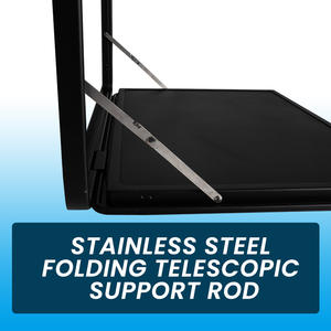 RV คาราวานแคมป์บ้านเคลื่อนที่ตั้งโต๊ะพับได้ทำจากอลูมิเนียมอัลลอยด์ใช้กลางแจ้งเวิร์คสเตชั่นสำหรับรับประทานอาหาร - Product Image 6