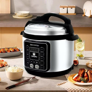 Olla a Presión Eléctrica de Gran Capacidad de <span class=keywords><strong>6</strong></span> <span class=keywords><strong>Litros</strong></span>, Olla <span class=keywords><strong>Arrocera</strong></span> Eléctrica Inteligente con Reserva, Olla a Presión Doméstica - Product Image 4