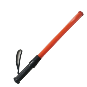 공장 가격 54cm 교통 배턴 도로 안전 제어 Led 손전등 지팡이 최고 토치 자석 붉은 색 - Product Image 1