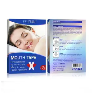 SEFUDUN sleep strips improves sleep relieves snoring mouth tape mouth tape x shape transparent sleep strips,mouth tape