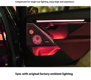 Éclairage d'ambiance en cristal pour BMW Série 5 G60, éclairage d'ambiance pour porte arrière, mise à niveau de l'éclairage d'ambiance - Product Image 3