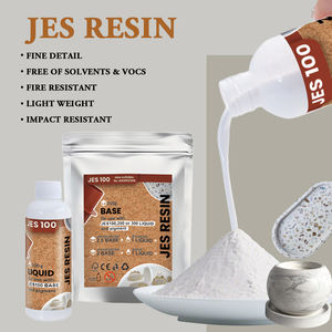 TIMESRUI Poudre de gypse Alpha à faible expansion, plâtre non toxique, poudre de résine écologique Aqua pour le moulage DIY de Jesmonite et d'objets d'art - Product Image 1