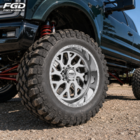 Jantes de camion forgées sur mesure FGD, à fond profond, polies, 20x10, 28 pouces, en alliage forgé pour Sierra Silverado 1500/2500/3500