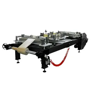 Insulation paper edge folding machine for transformer foil coil winding