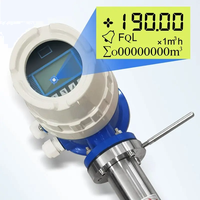 Débitmètre magnétique pour eaux usées Atech Insertion-style Emag Débitmètre électromagnétique enfichable alimenté par batterie