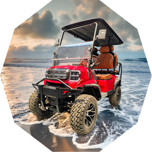 Carro de golf turístico eléctrico de 4 plazas modelo nuevo éxito de ventas para uso en el club - Product Image 4