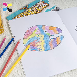 Libros para colorear, impresión al por mayor, libro personalizado para niños, libro de colorear para adultos de tapa blanda para niños - Product Image 5
