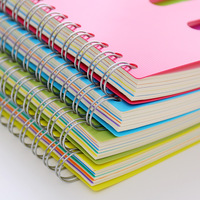 Offre Spéciale – Carnet A5 à Couverture PP, 5 Sujets, Intercalaires Colorés, Onglets d'Indexation, 240 Pages, Reliure Spirale – Idéal pour Étudiants, Papeterie, Cadeaux