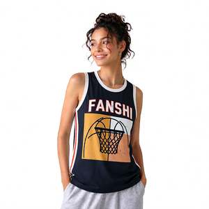 <span class=keywords><strong>Camiseta</strong></span> de Baloncesto Reversible Fanshi con Diseño de Dos Tonos para Combinar en Forma de Equipo Durante Torneos y Eventos - Product Image 6