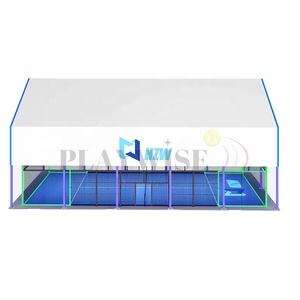 Cour de padel panoramique personnalisée Couverture de toit de cour de paddle de toit de vent extérieur pour les champs de padel - Product Image 5