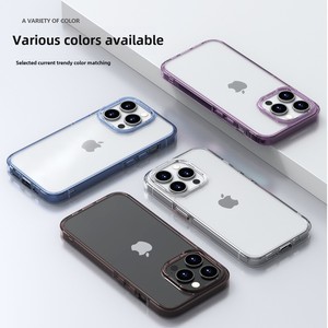 Luxury Transparent TPU PC Clear Scratch-Resistant Phone Case for <strong>iPhone</strong> 17 16 15 14 13 <strong>12</strong> Pro Max Shockproof Phone Cover - Product Image 6