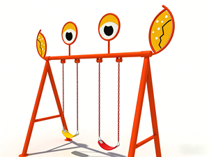 <span class=keywords><strong>Balançoire</strong></span> d'extérieur en métal en forme de crabe pour enfants, idéale pour les aires de jeux et les garderies - Product Image 2